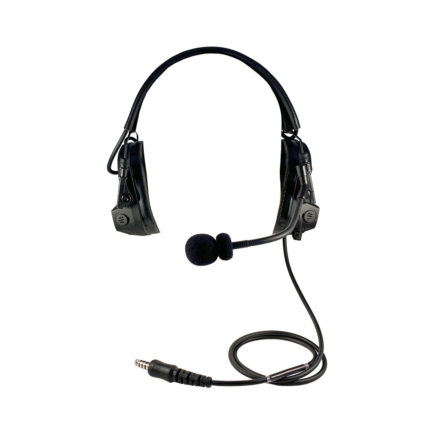 PolTact V1 Tactical Comms Headset w/ Active Hearing Protection - Motorola: XTS Series, HT/JT1000, MT/MTS2000, MTX838/900/8000/9000, PR1500 & More