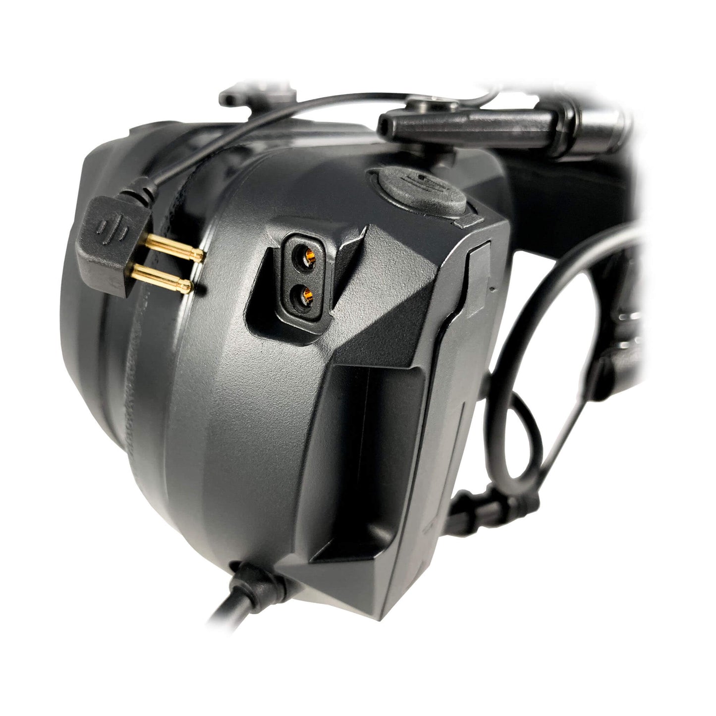 PolTact V1 Tactical Comms Headset w/ Active Hearing Protection - Motorola: XTS Series, HT/JT1000, MT/MTS2000, MTX838/900/8000/9000, PR1500 & More