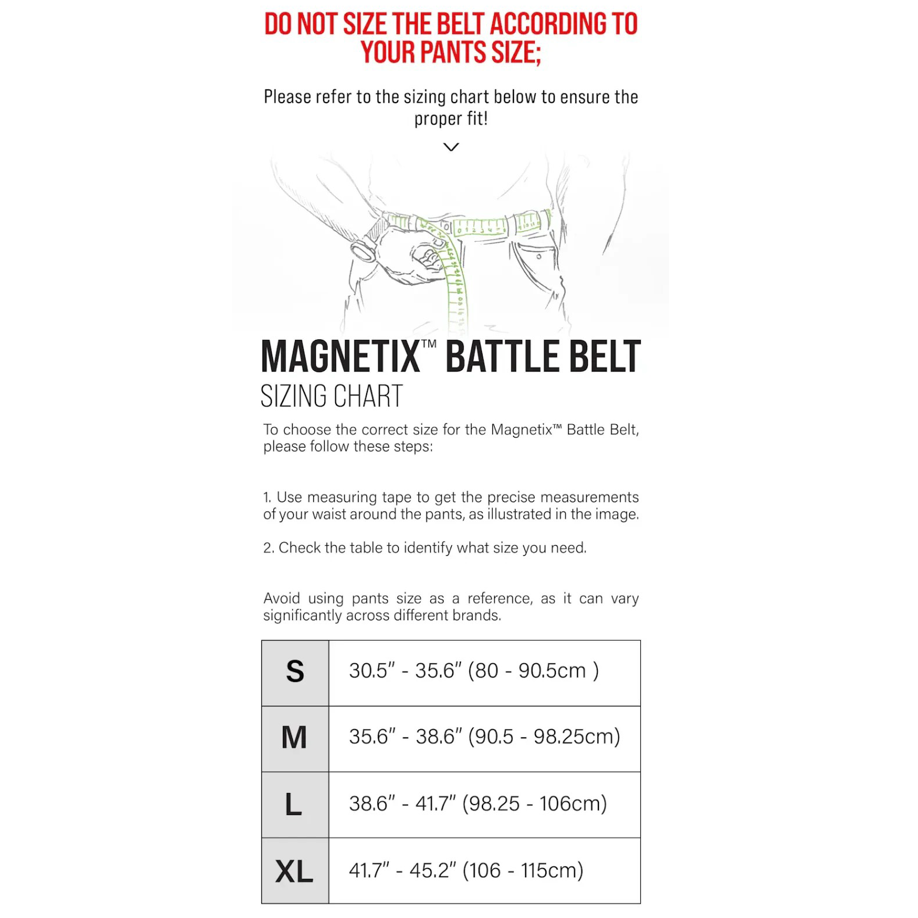Magnetix Battle Belt Loadout