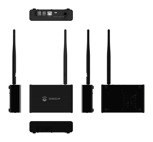 STS Collective OpenMANET SenseCAP HaLow Mesh Gateway – Modded M1 (WM6108, 915MHz Off-Grid Node, Pre-Flashed)